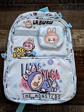 Back to School! 2 PC Cartoon Monster Backpack Set ~ High Quality ~ Super Cute!